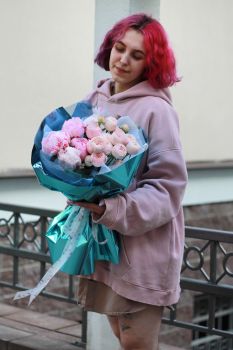 Купить пионы в Минске недорого. Заказать букет пионов с доставкой на дом