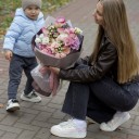 Букет Ягодный Сад - подарочное оформление - миниатюра