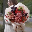 Букет Праздник Осени - для женщины/молодой пары - миниатюра