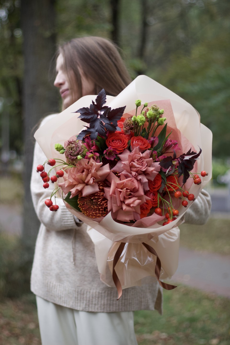 Букет Праздник Осени - для женщины/молодой пары