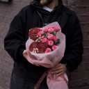 Букет Чувства в Цветах - подарочное оформление - миниатюра
