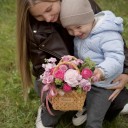 Корзинка Любимой маме - миниатюра