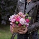 Корзинка Любимой маме - подарочное оформление - миниатюра