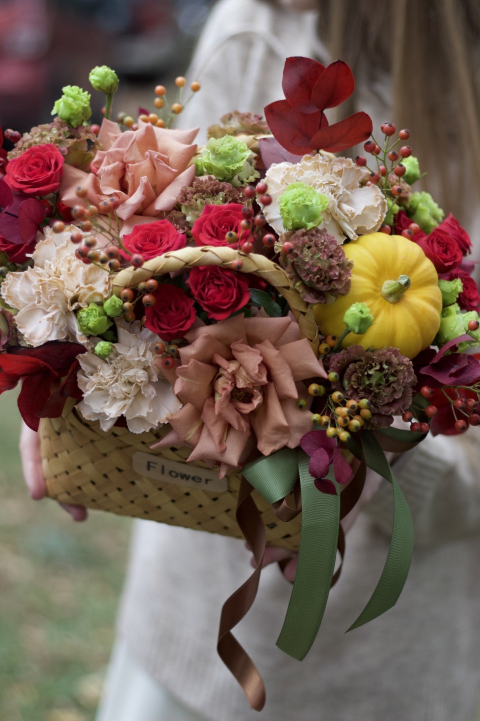 Корзина Щедрая Осень - с доставкой по Минску