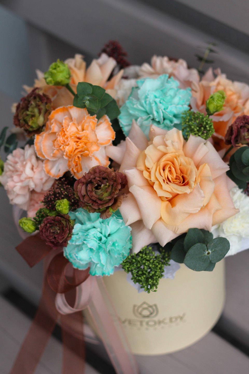 Коробка Осенняя Заря - с доставкой по Минску