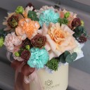 Коробка Осенняя Заря - подарочное оформление - миниатюра