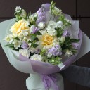 Букет Магнолия - подарочное оформление - миниатюра