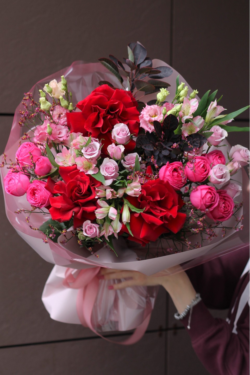 Букет Даллас - подарочное оформление