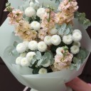 Букет Фарадей - с добавлением зелени - миниатюра 