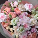 Букет Веселый Художник - с добавлением зелени - миниатюра 