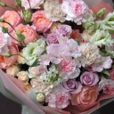 Букет Веселый Художник - подарочное оформление - миниатюра