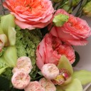 Букет Риф - с добавлением зелени - миниатюра 