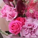 Букет Блюз - с добавлением зелени - миниатюра 