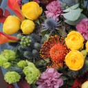 Букет Марфа - с добавлением зелени - миниатюра 