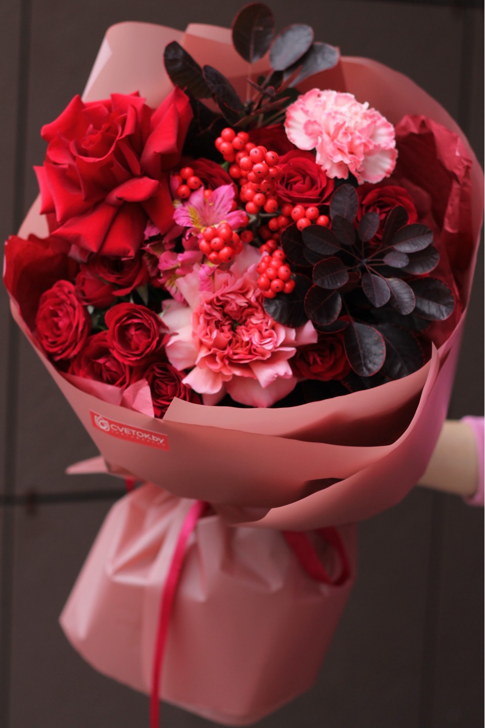 Букет Купер - подарочное оформление