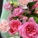 Букет Марси - с добавлением зелени - миниатюра 