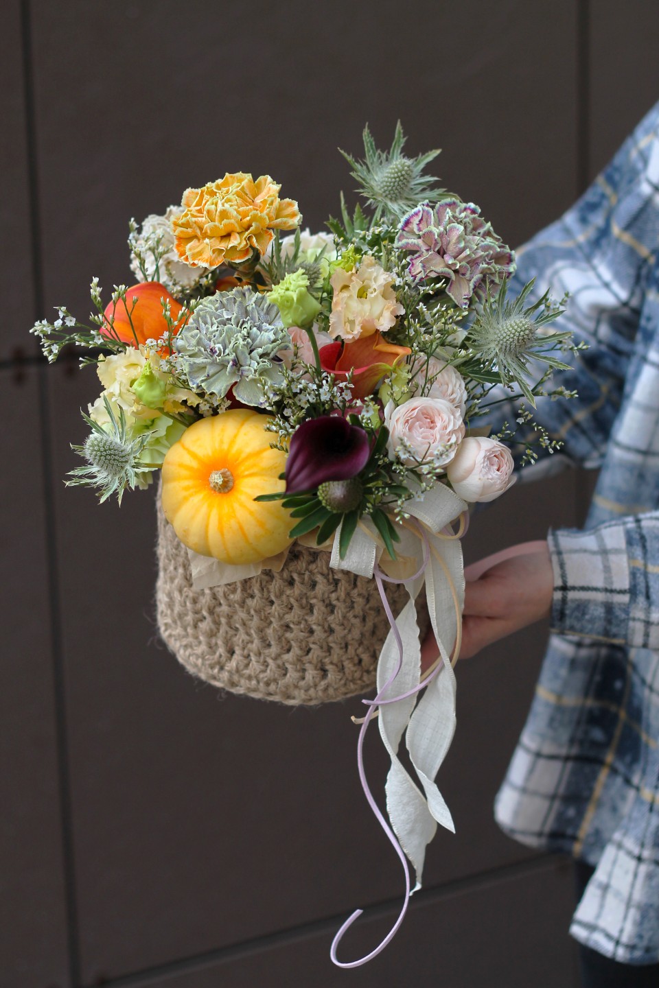 Корзинка Люблю и обнимаю