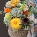 Корзинка Люблю и обнимаю - с доставкой по Минску - миниатюра