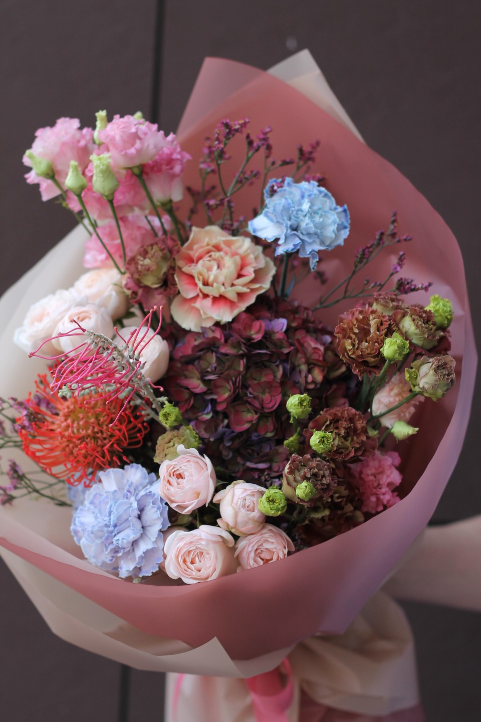 Букет Рэймонд - подарочное оформление