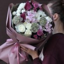 Букет Гермес - с добавлением зелени - миниатюра 