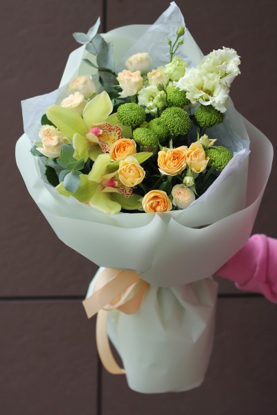Букет "Лаймовый Мусс"