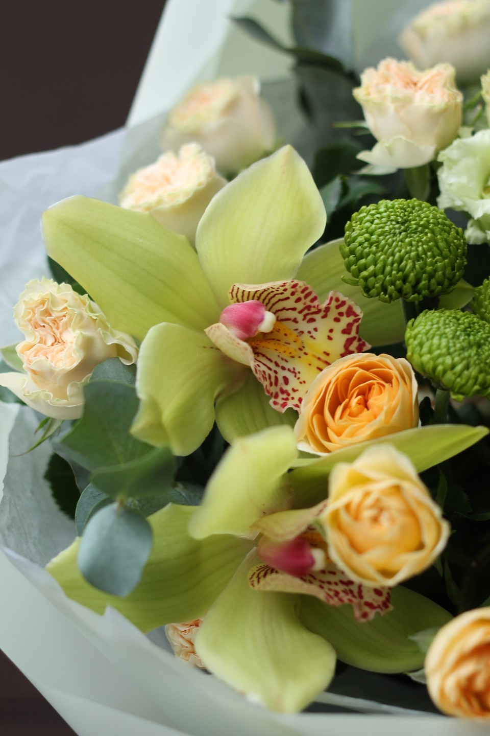 Букет Лаймовый Мусс - с доставкой по Минску