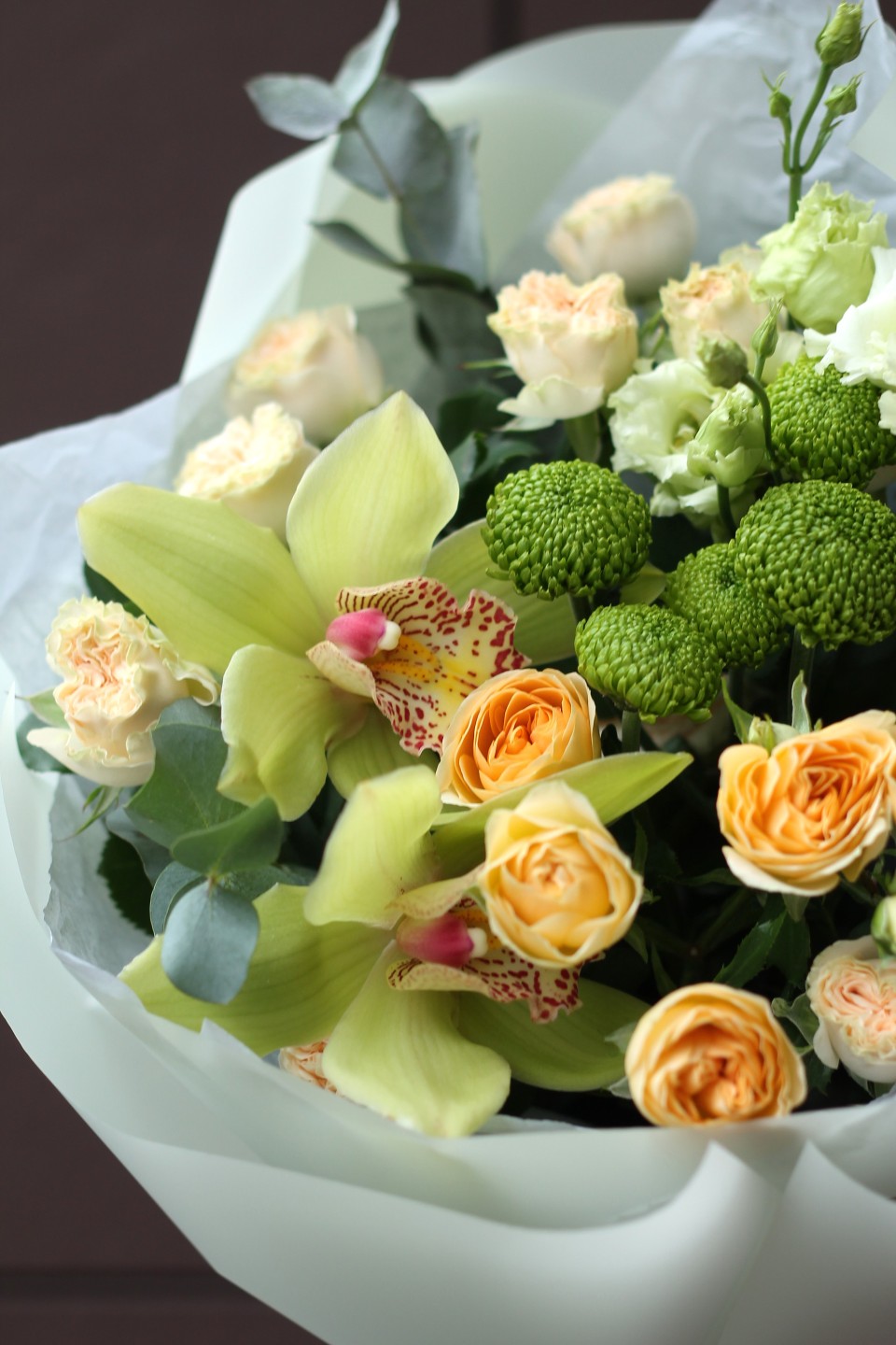 Букет Лаймовый Мусс - быстрая доставка в Минске