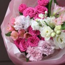 Букет Арлекин - подарочное оформление - миниатюра