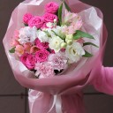 Букет Арлекин - для женщины/молодой пары - миниатюра