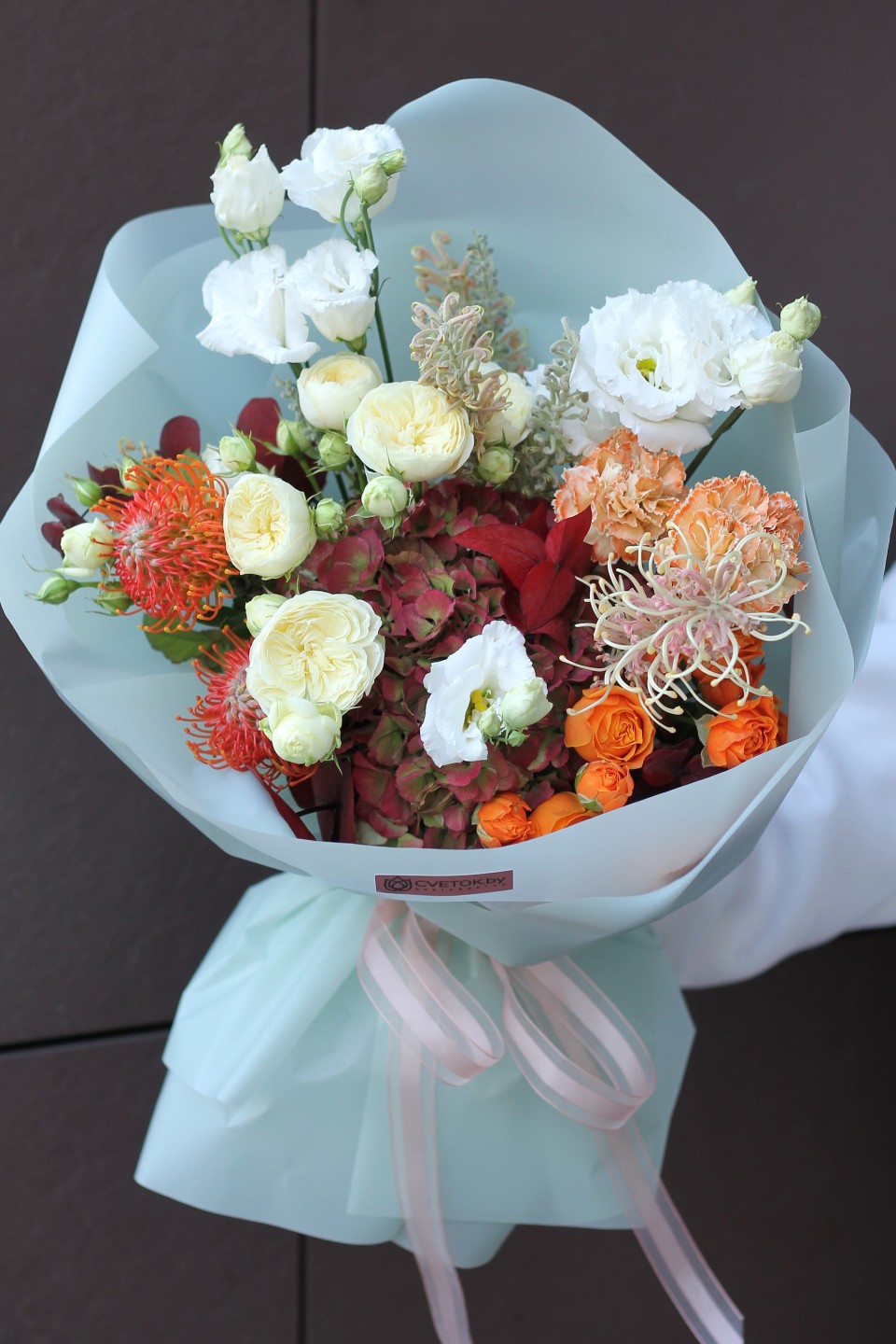 Букет Дикий дракон - подарочное оформление