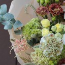 Букет Габриэль - с добавлением зелени - миниатюра 