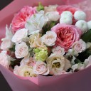 Букет Джафар - с добавлением зелени - миниатюра 