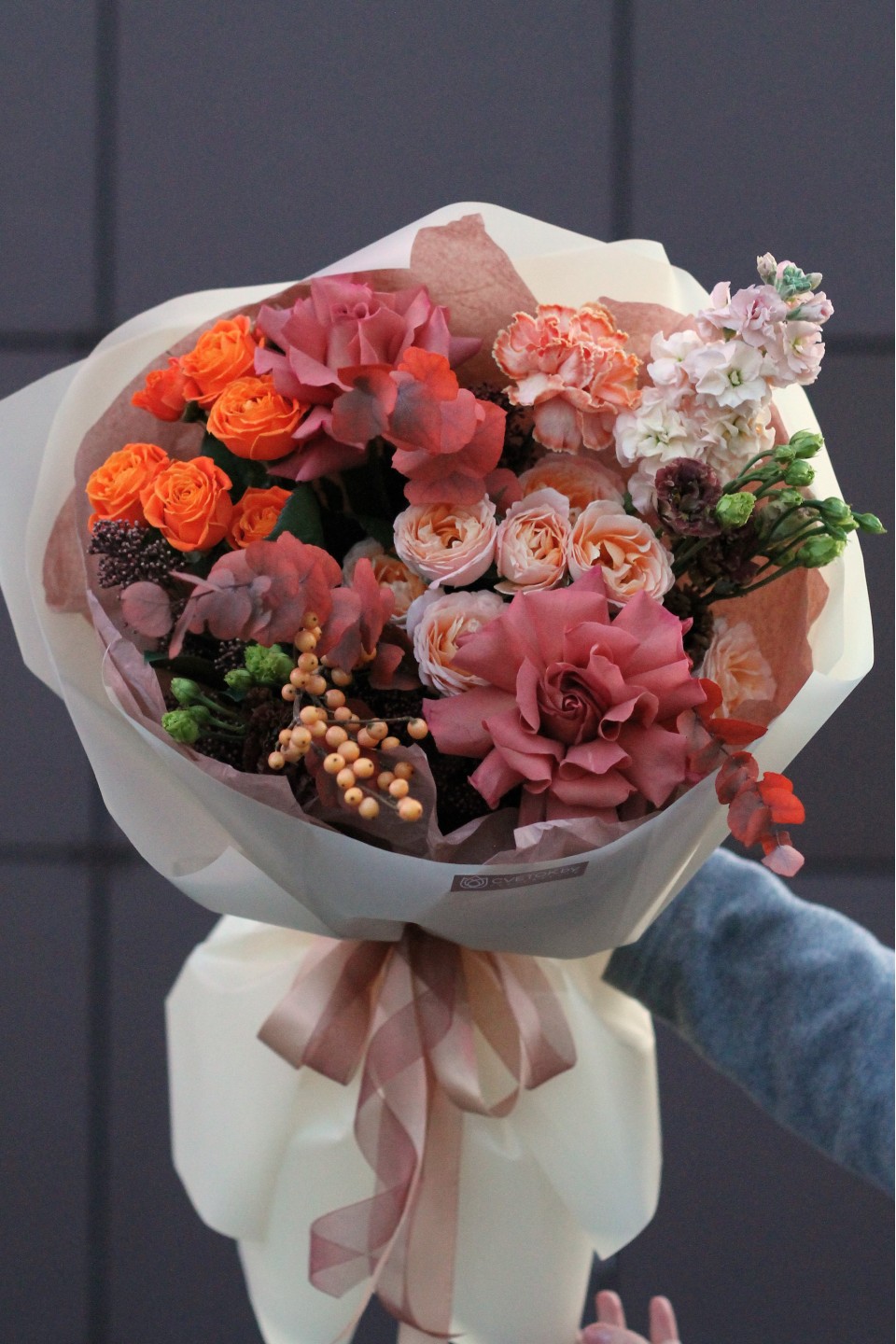 Букет Император - подарочное оформление