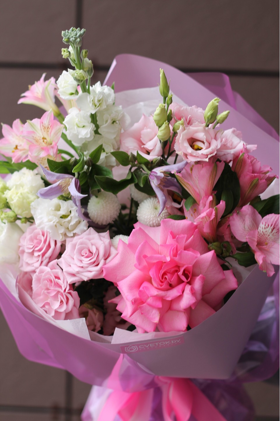 Букет Мэдисон - подарочное оформление