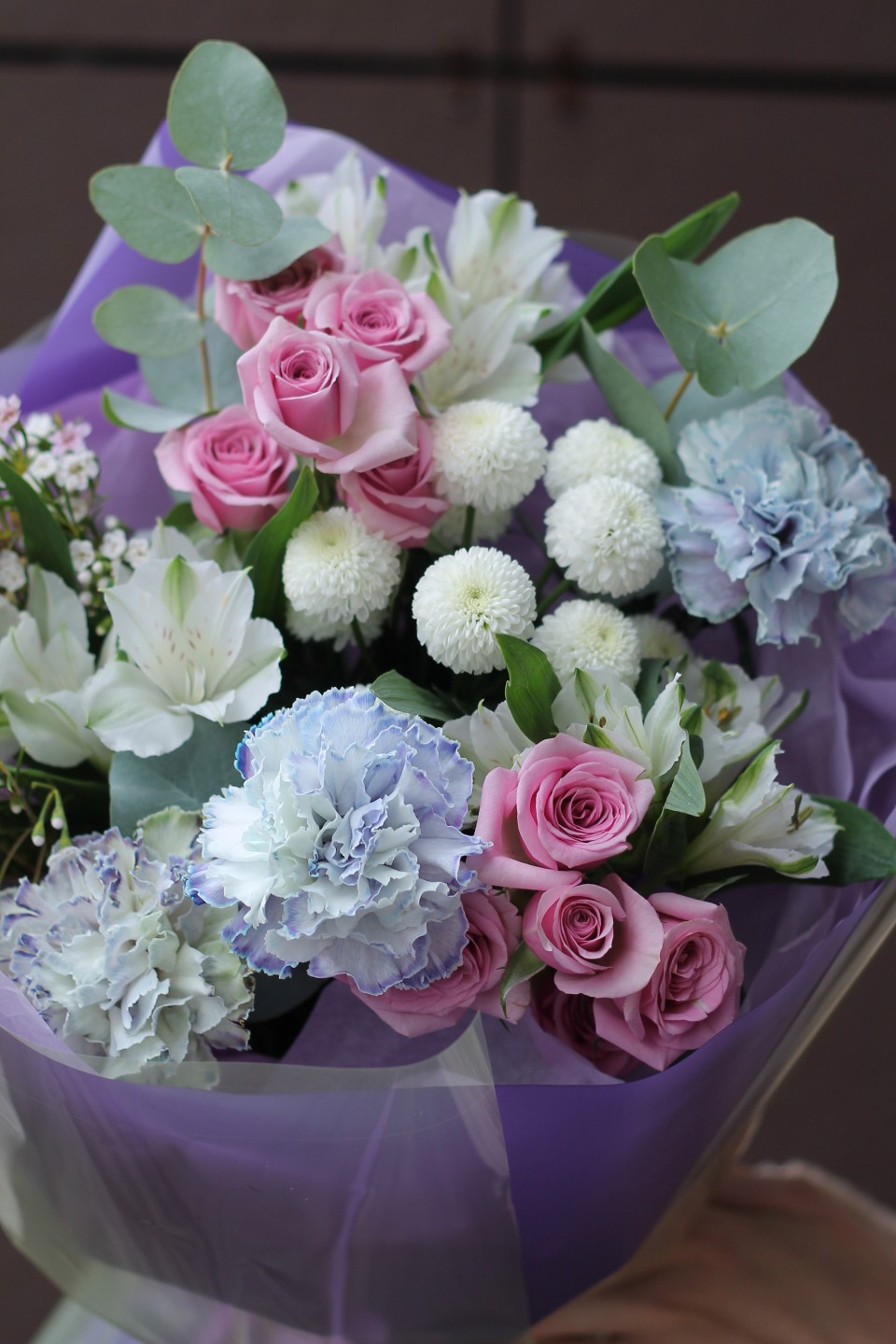 Букет Душистый Сад - подарочное оформление