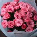 Букет Коралловый Рассвет - подарочное оформление - миниатюра