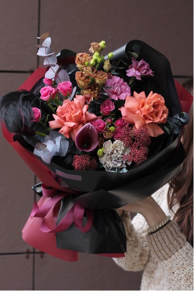 Букет "Черная Любовь"