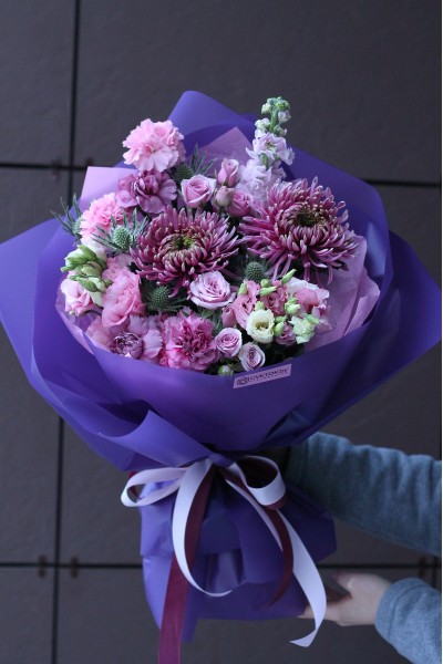 Букет "Сиреневый Сад"