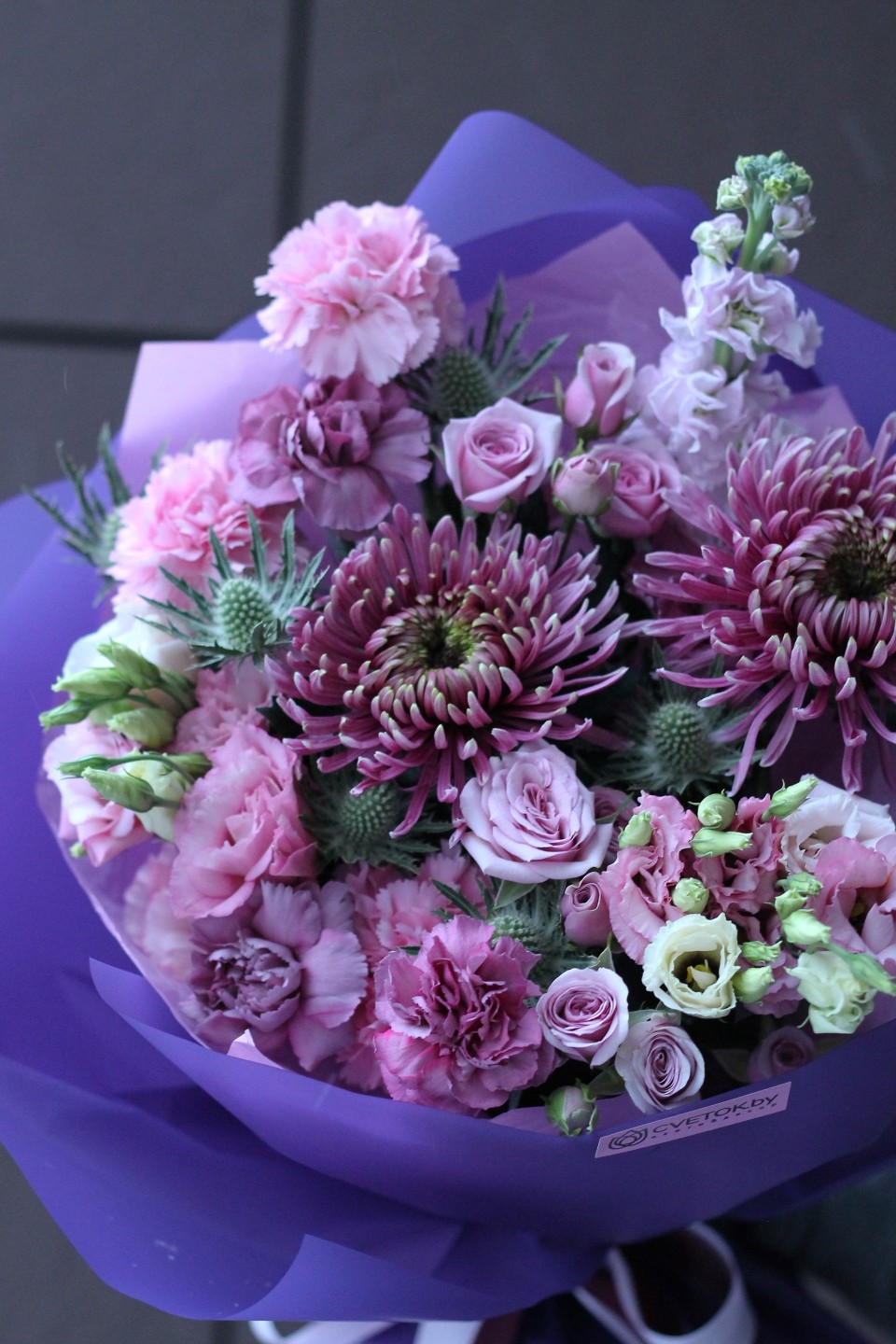 Букет Сиреневый Сад - с доставкой по Минску