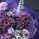 Букет Сиреневый Сад - подарочное оформление - миниатюра