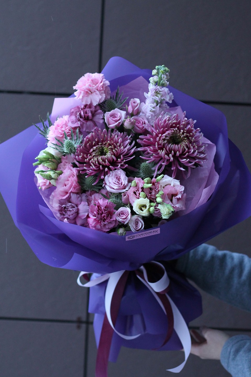 Букет Сиреневый Сад - быстрая доставка в Минске