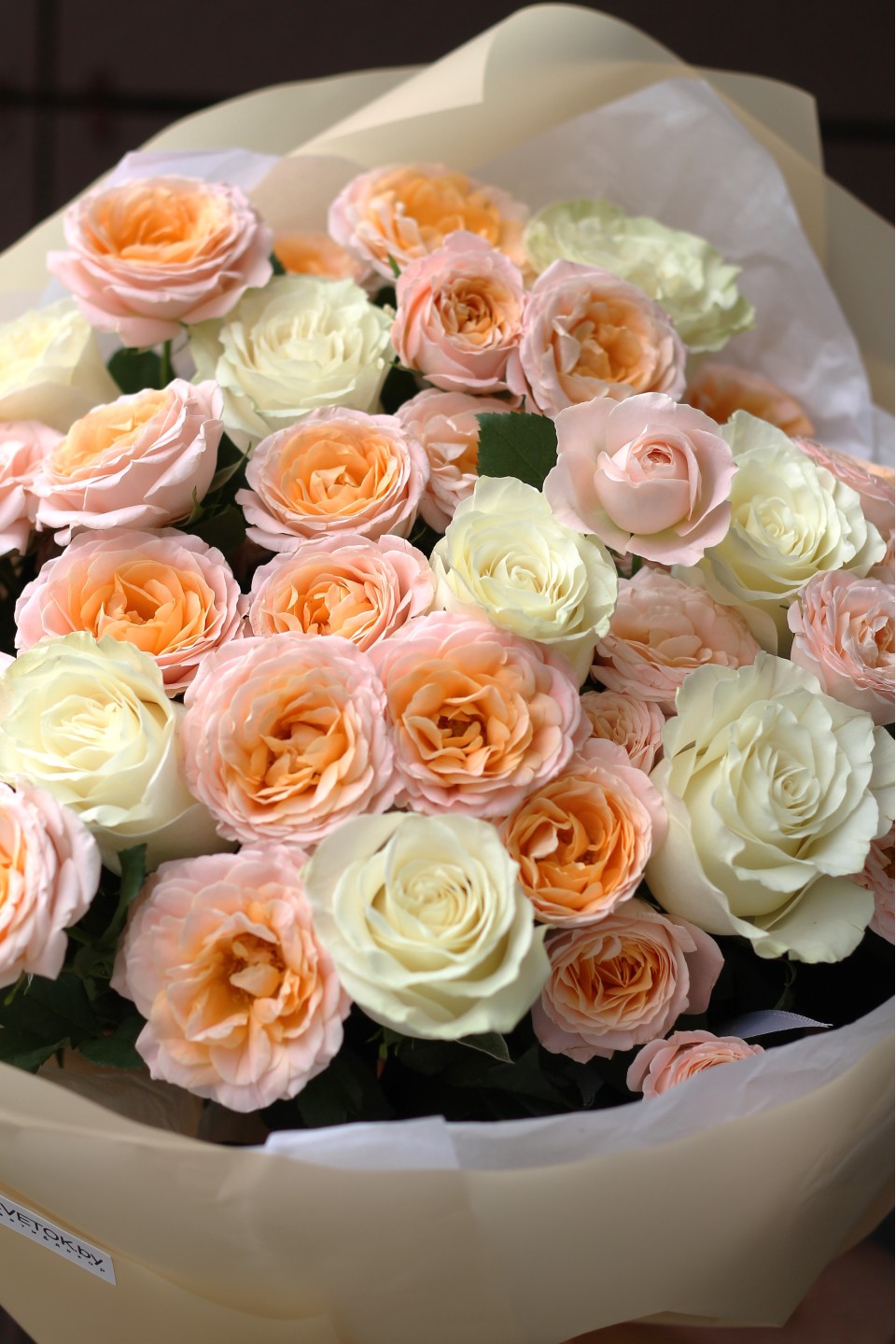 Букет Солнечный Персик - с доставкой по Минску