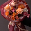 Букет Апельсиновый Щербет - миниатюра