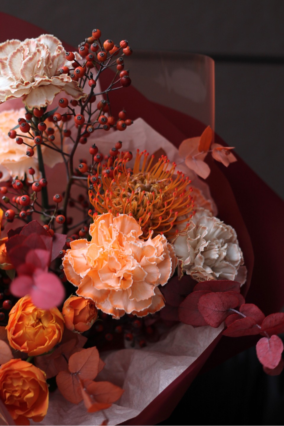 Букет Апельсиновый Щербет - для женщины/молодой пары