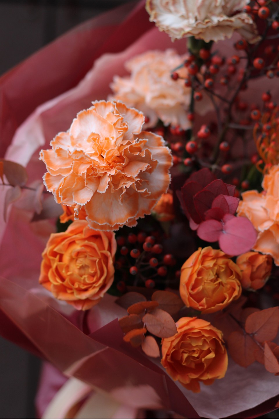 Букет Апельсиновый Щербет - с доставкой по Минску