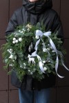 Венок новогодний "Северный Олень" 