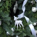 Венок новогодний Северный Олень - с доставкой по Минску - миниатюра