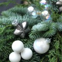 Венок новогодний Северный Олень - подарочное оформление - миниатюра