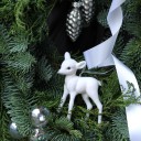 Венок новогодний Северный Олень - для женщины/молодой пары - миниатюра