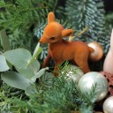 Композиция новогодняя Олененок Бэмби - с доставкой по Минску - миниатюра